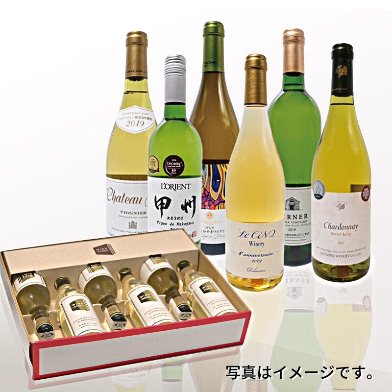 g*n様 日本ワイン 6本セット 日本ワインの”いま”を知る」白6本（各100ml）セット – MINIVIN.jp